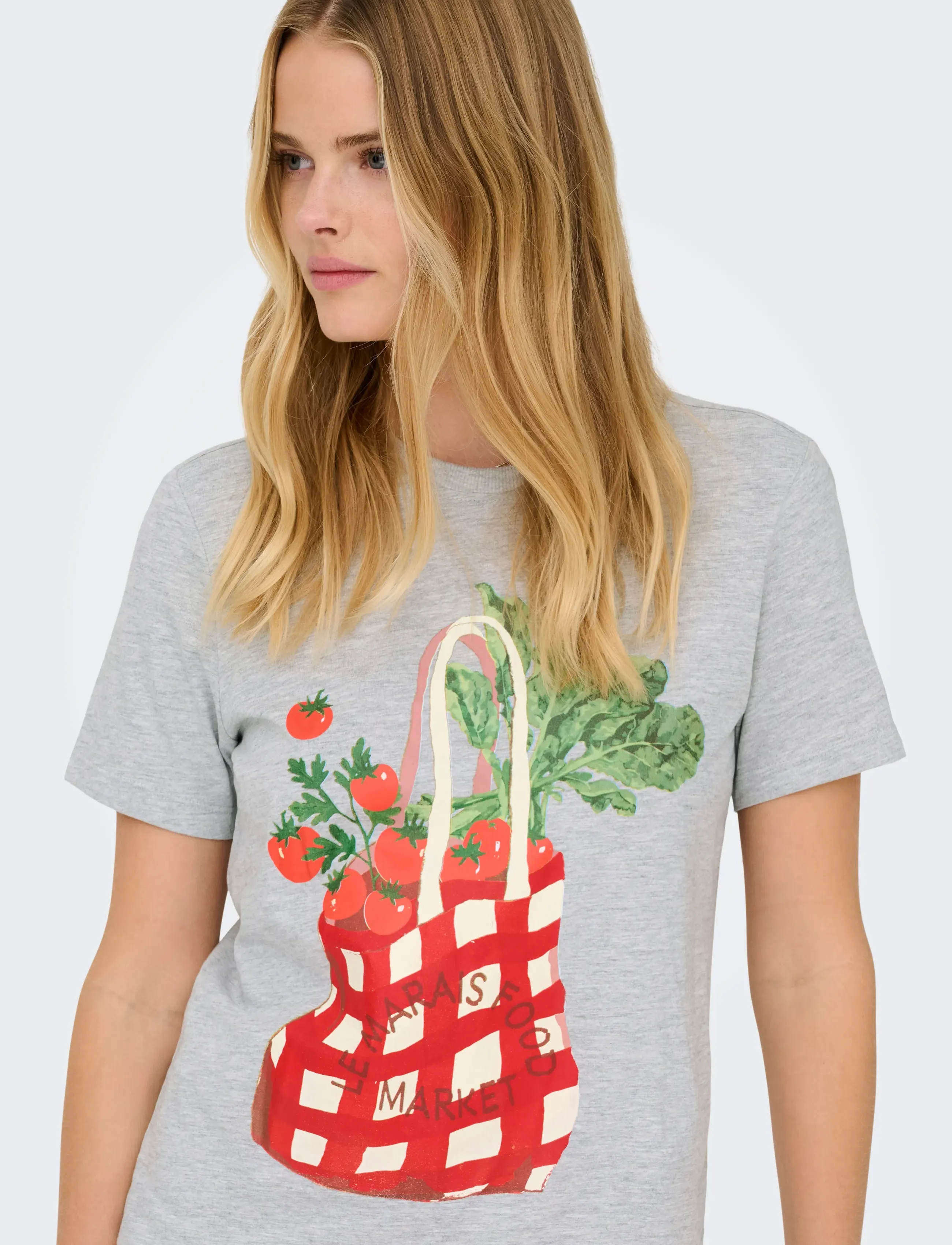 ONLY Onlvivvi Reg S/S Lovely Top Box Jrs t-shirts dam – bild 6