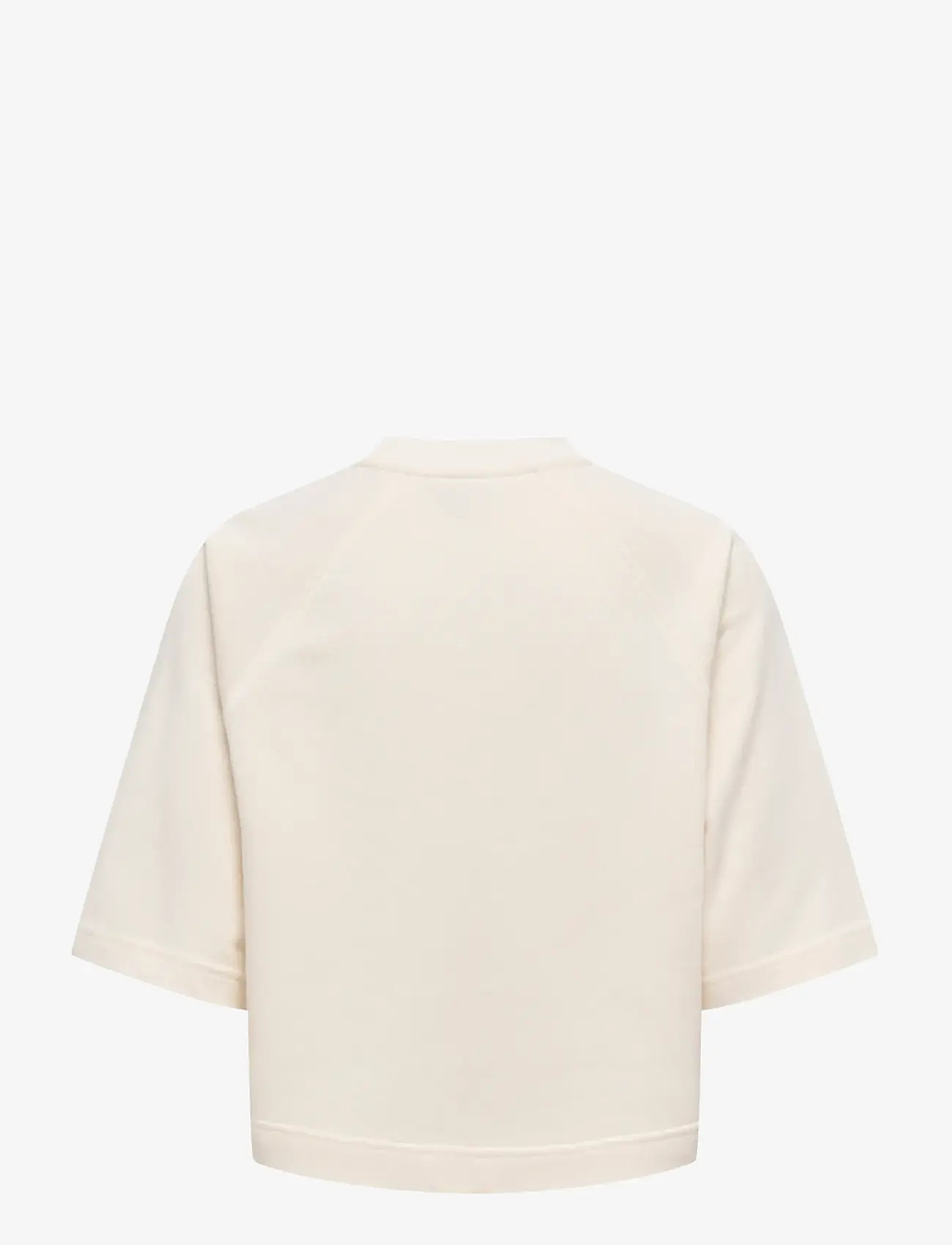 ONLY - ONLDASIE 2/4 O-NECK RAGLAN UB CS SWT - gardenia - 2