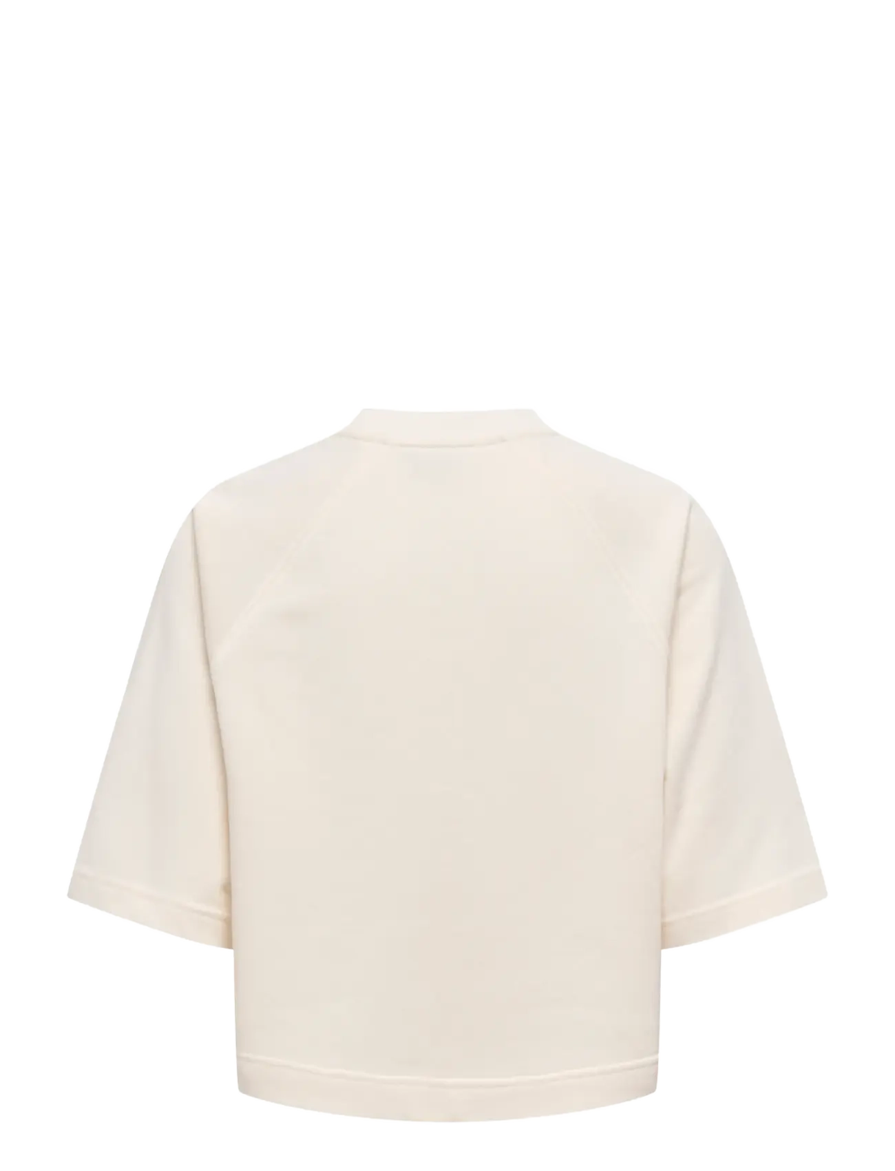 ONLY - ONLDASIE 2/4 O-NECK RAGLAN UB CS SWT - gardenia - 2