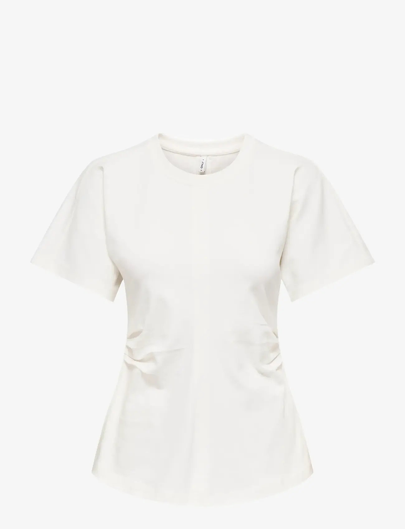 ONLY - ONLMARIE S/S RUCHING TOP JRS NOOS - t-shirts - cloud dancer - 1
