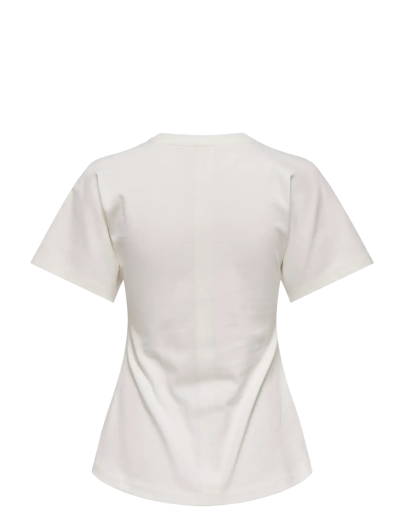 ONLY - ONLMARIE S/S RUCHING TOP JRS NOOS - t-shirts - cloud dancer - 2