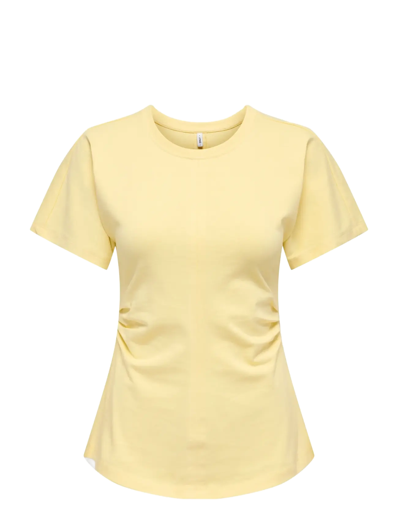 ONLY Onlmarie S/S Ruching Oberteil Jrs Noos Gelb - XL - Damen