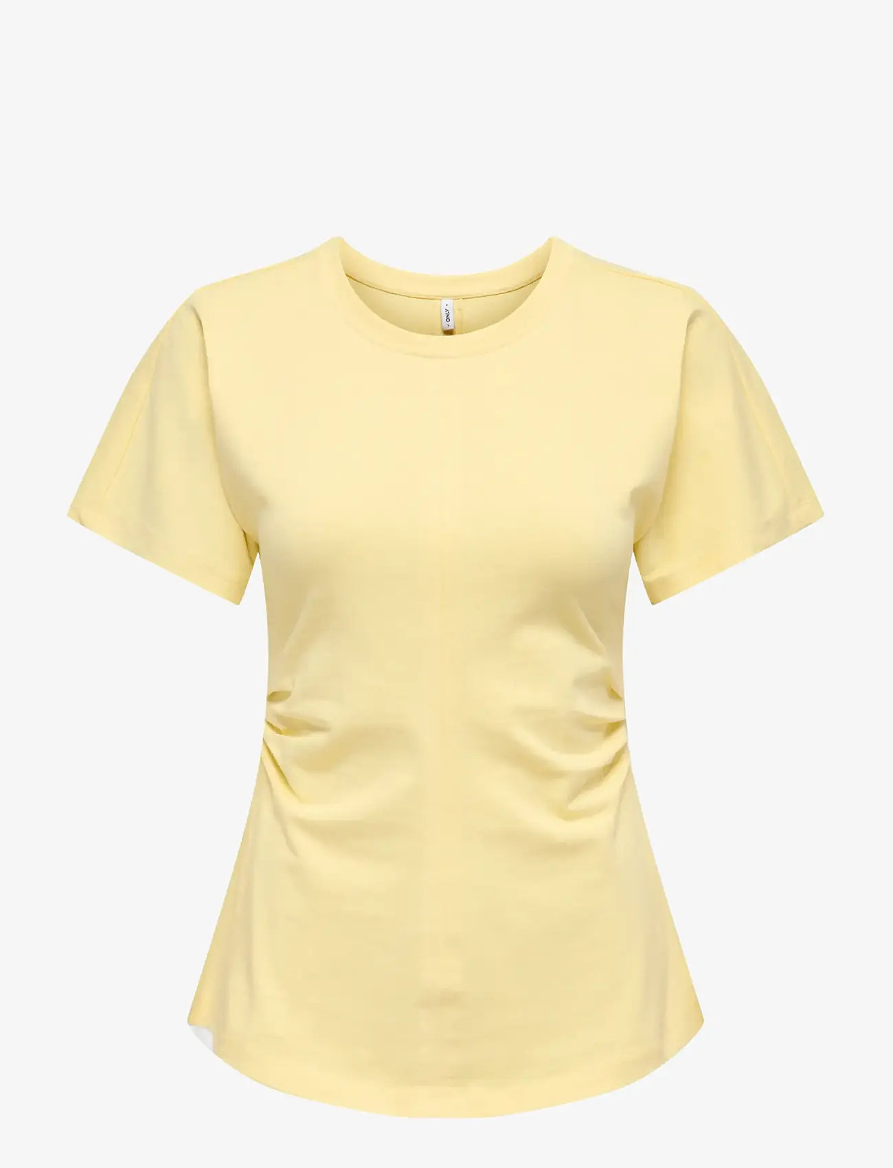 ONLY - ONLMARIE S/S RUCHING TOP JRS NOOS - t-shirts - sunlight - 0