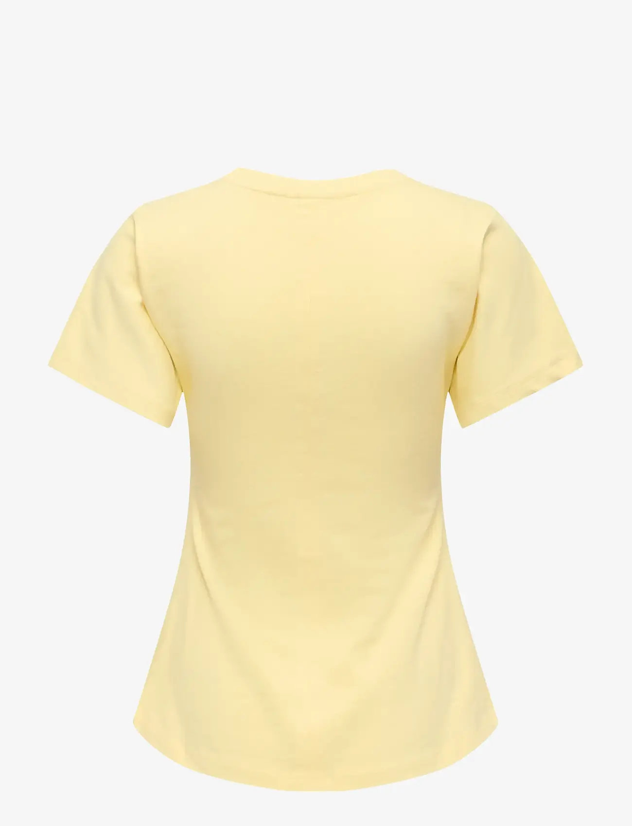 ONLY - ONLMARIE S/S RUCHING TOP JRS NOOS - t-shirts - sunlight - 1