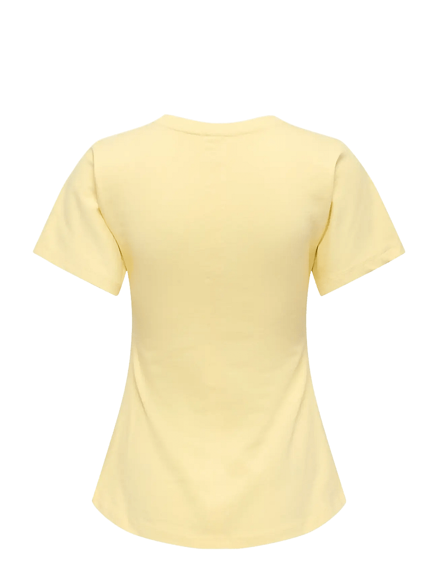 ONLY - ONLMARIE S/S RUCHING TOP JRS NOOS - marškinėliai - sunlight - 1