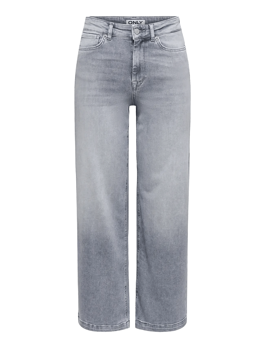 ONLY - ONLMADISON BLUSH HW CP WD DNM REA293NOOS - vide jeans - medium grey denim - 1