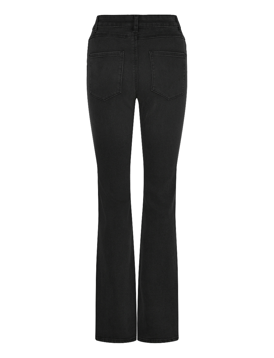 ONLY - ONLINEZ HW FLARED DNM PIM ESP - utsvängda jeans - washed black - 2