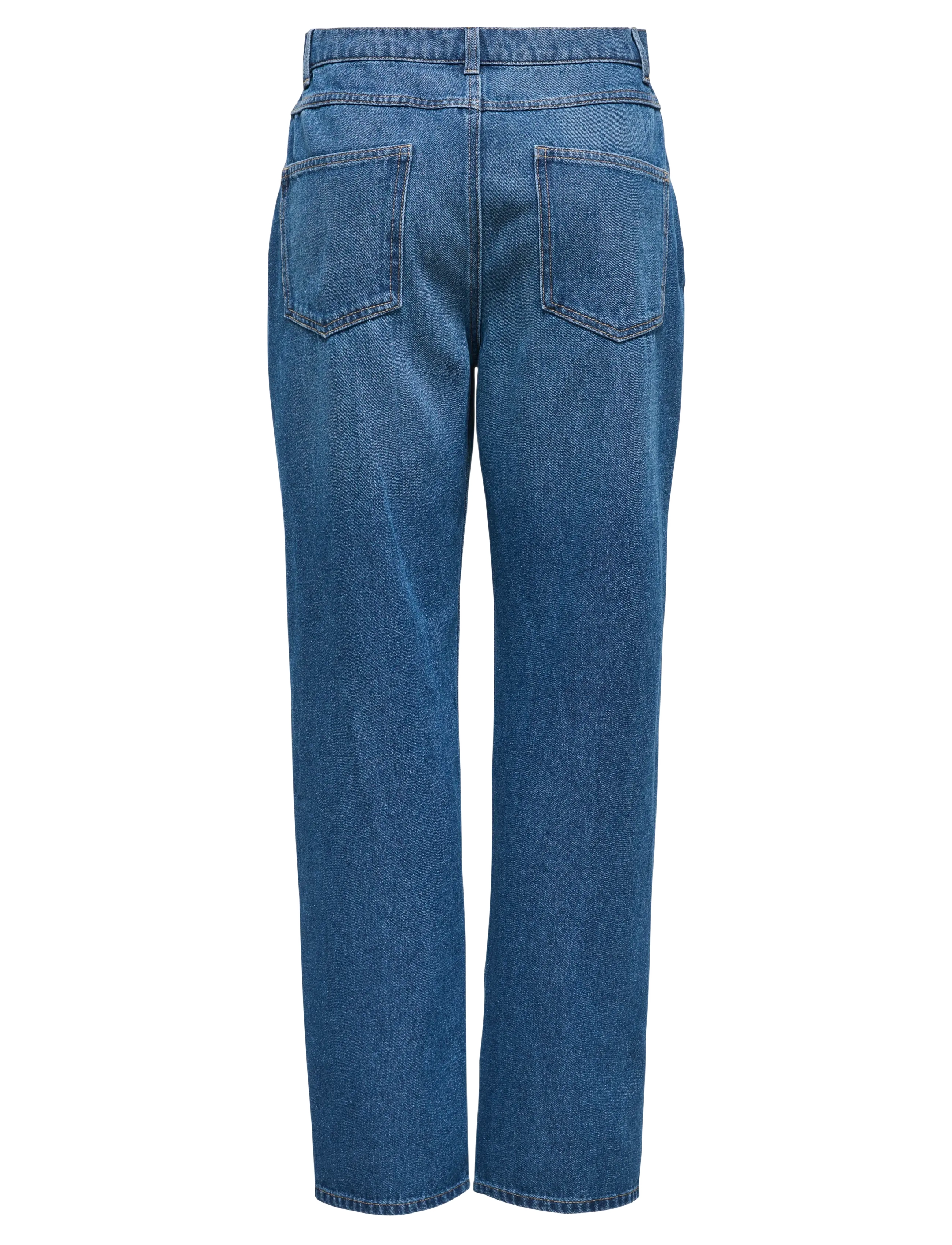 ONLY - ONLROBBIE HW STRAIGHT DNM PIM ESP - beinar gallabuxur - medium blue denim - 1
