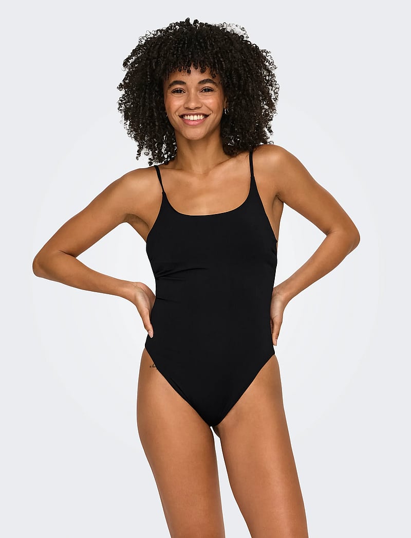 ONLY - ONLJULIETTA PADDED SWIMSUIT SWM ACC - badedragter - black - 4