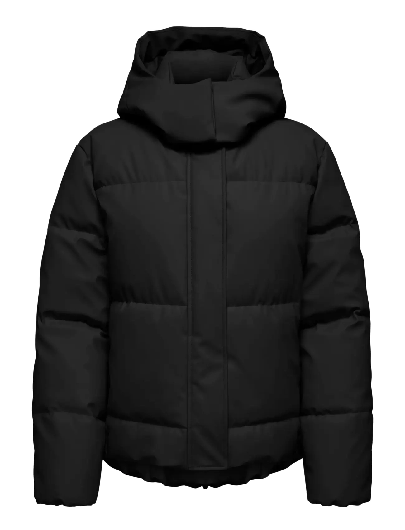 ONLY - ONLAGNES COATED PUFFER JACKET OTW - black - 1