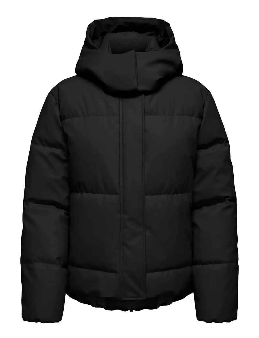 ONLY - ONLAGNES COATED PUFFER JACKET OTW - black - 1