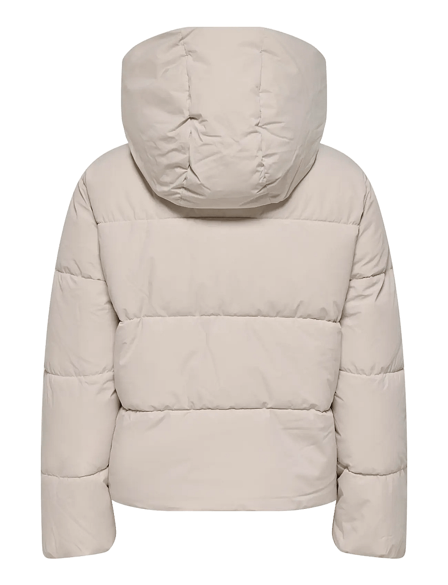 ONLY - ONLJUTA SHORT PUFFER OTW NOOS - frühlingsjacken - pumice stone - 2