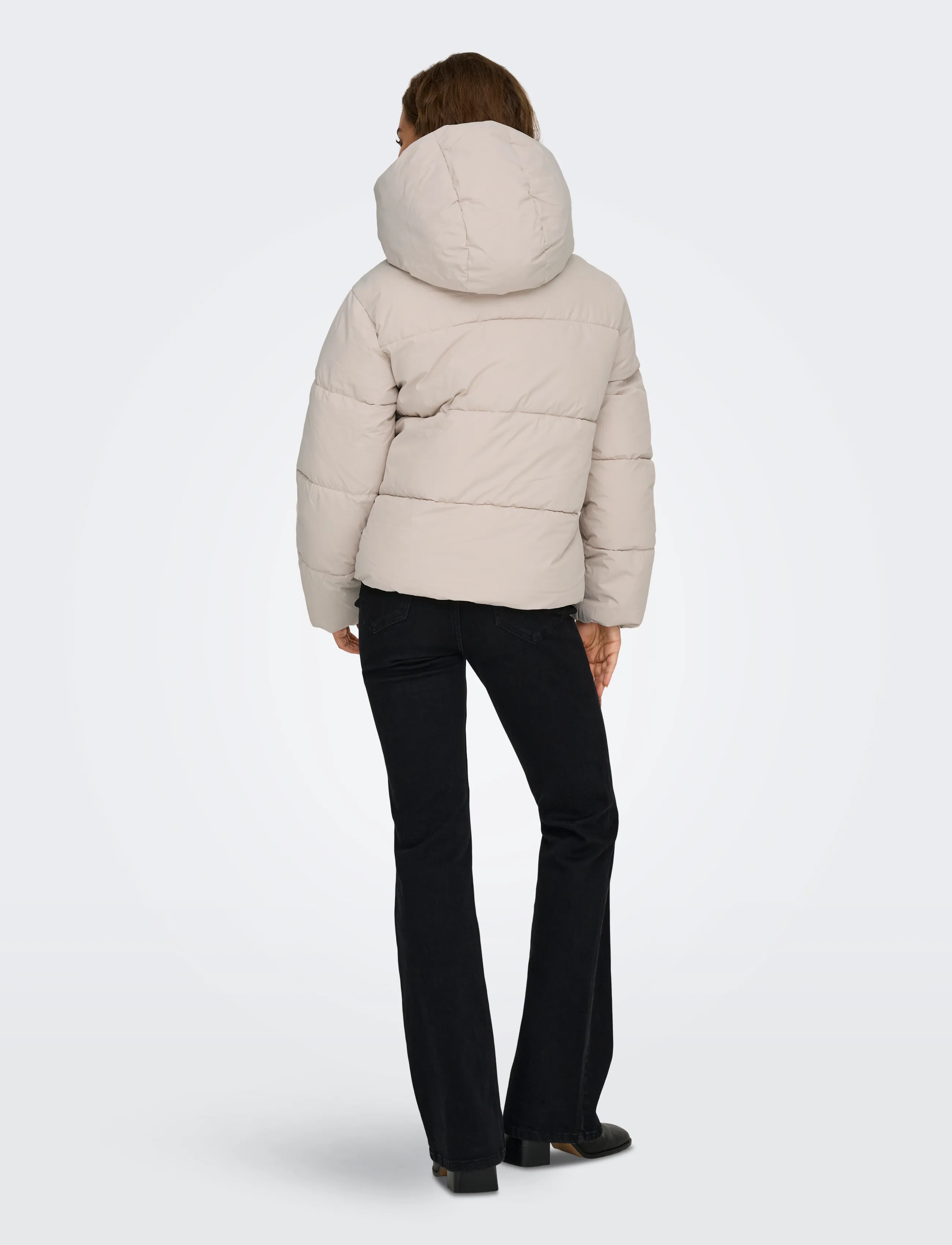 ONLY - ONLJUTA SHORT PUFFER OTW NOOS - frühlingsjacken - pumice stone - 3