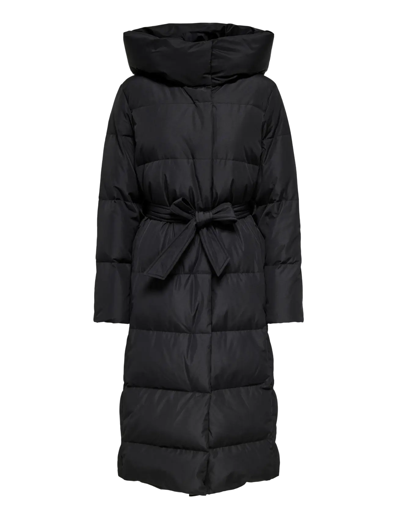 ONLY - ONLDAGMAR PUFFER BELT DOWN COAT OTW - black - 1