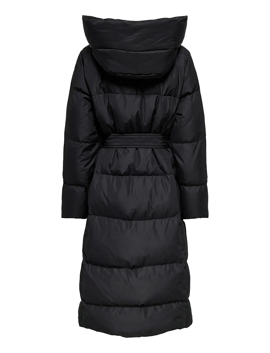 ONLY - ONLDAGMAR PUFFER BELT DOWN COAT OTW - black - 2