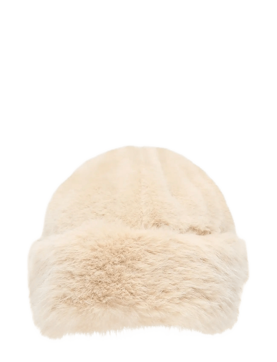 ONLY - ONLRUTH FAUX FUR HAT ACC - huer - birch - 0