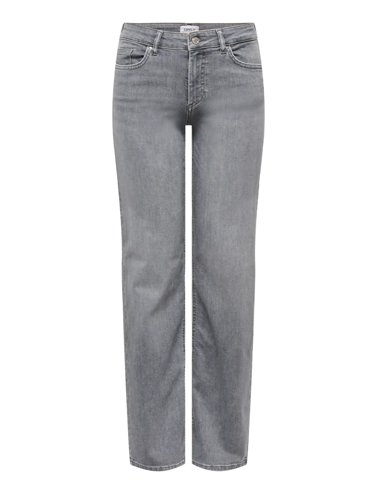 ONLY - ONLBLUSH MID STRAIGHT DNM TAI0918 NOOS - raka jeans - medium grey denim - 1