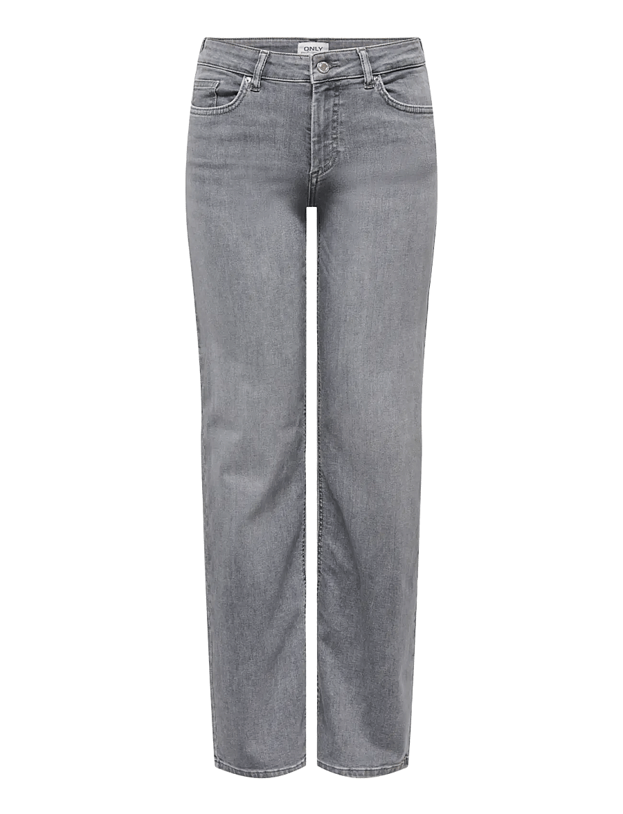 ONLY - ONLBLUSH MID STRAIGHT DNM TAI0918 NOOS - raka jeans - medium grey denim - 1