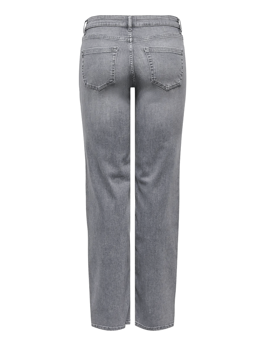 ONLY - ONLBLUSH MID STRAIGHT DNM TAI0918 NOOS - raka jeans - medium grey denim - 2