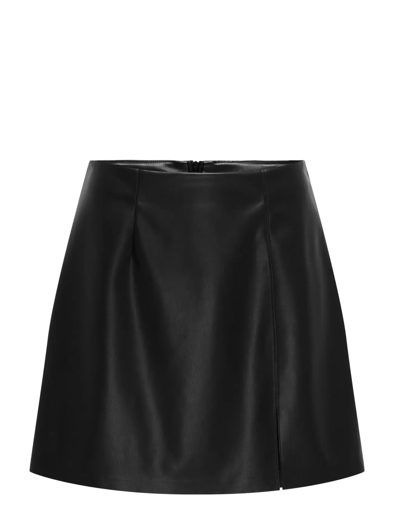 ONLY ONLELINA FAUX LEATHER SKIRT OTW - Clothing - BLACK / black