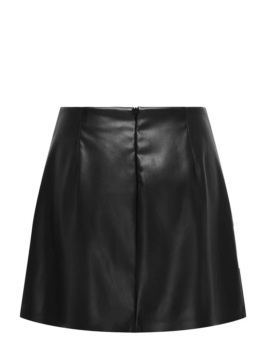 ONLY - ONLELINA FAUX LEATHER SKIRT OTW - short skirts - black - 2