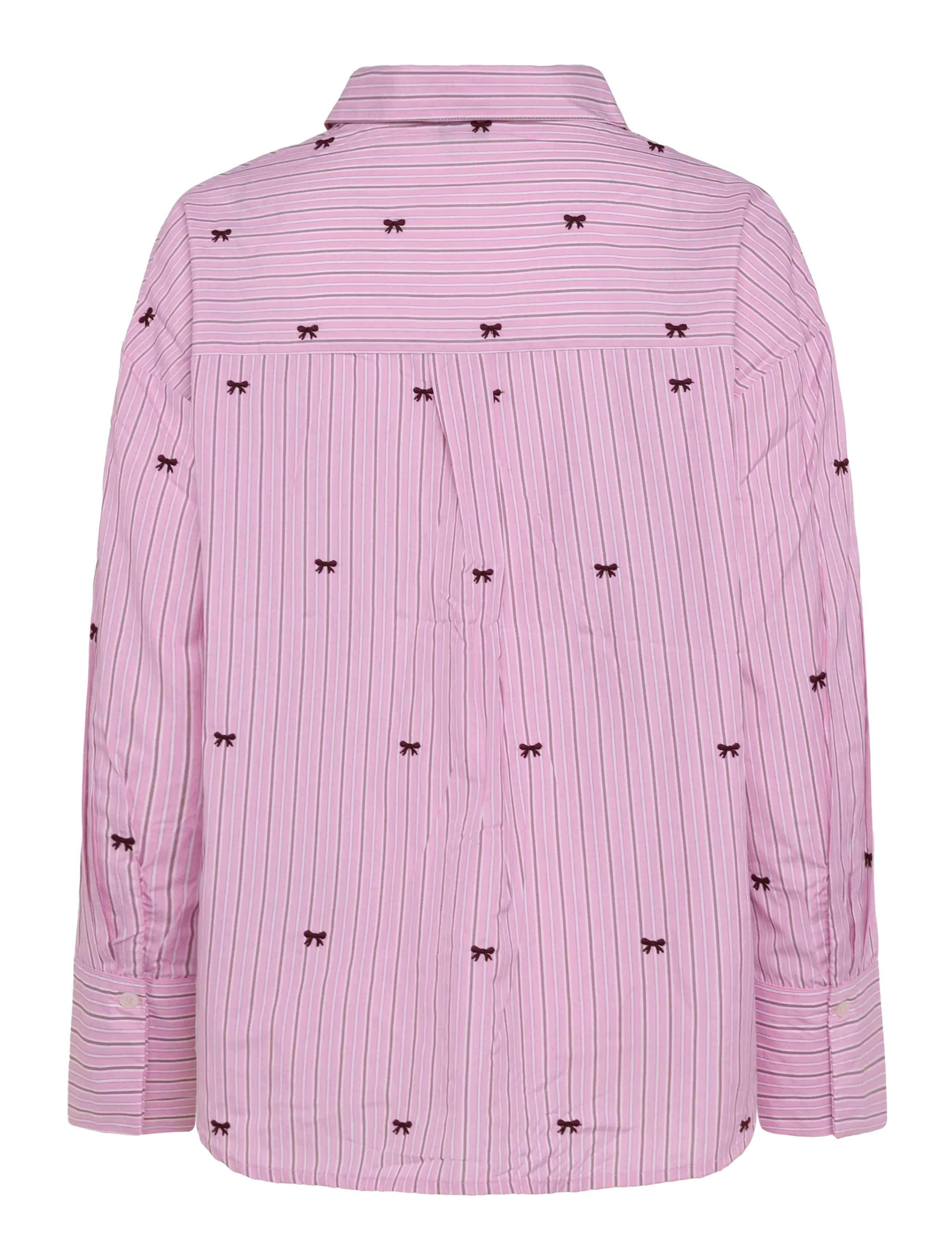 ONLY - ONLOREGON ZEIDI LS BOW SHIRT NOOS WVN - langärmlige hemden - lilac sachet - 2