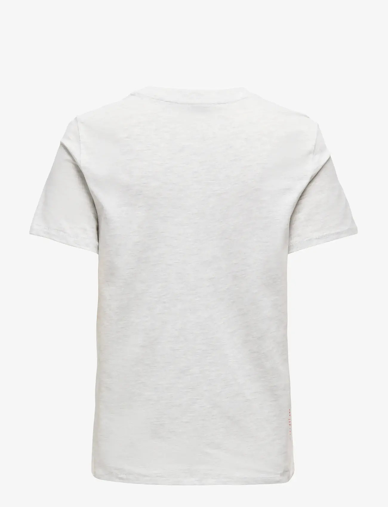 ONLY - ONLCELINA LIFE REG S/S TOP BOX CC JRS - t-shirts - light grey melange - 1