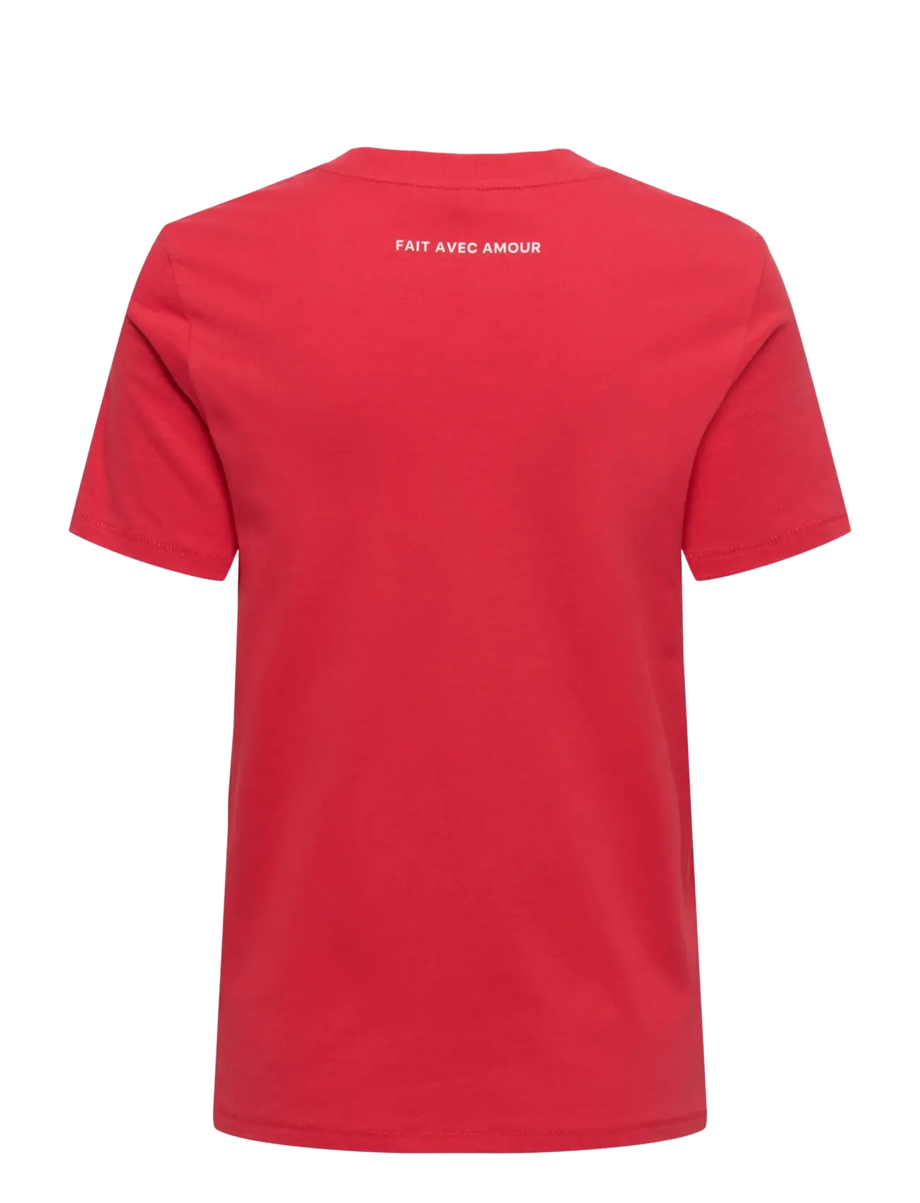 ONLY - ONLCELINA LIFE REG S/S TOP BOX CC JRS - t-shirts - tomato puree - 1