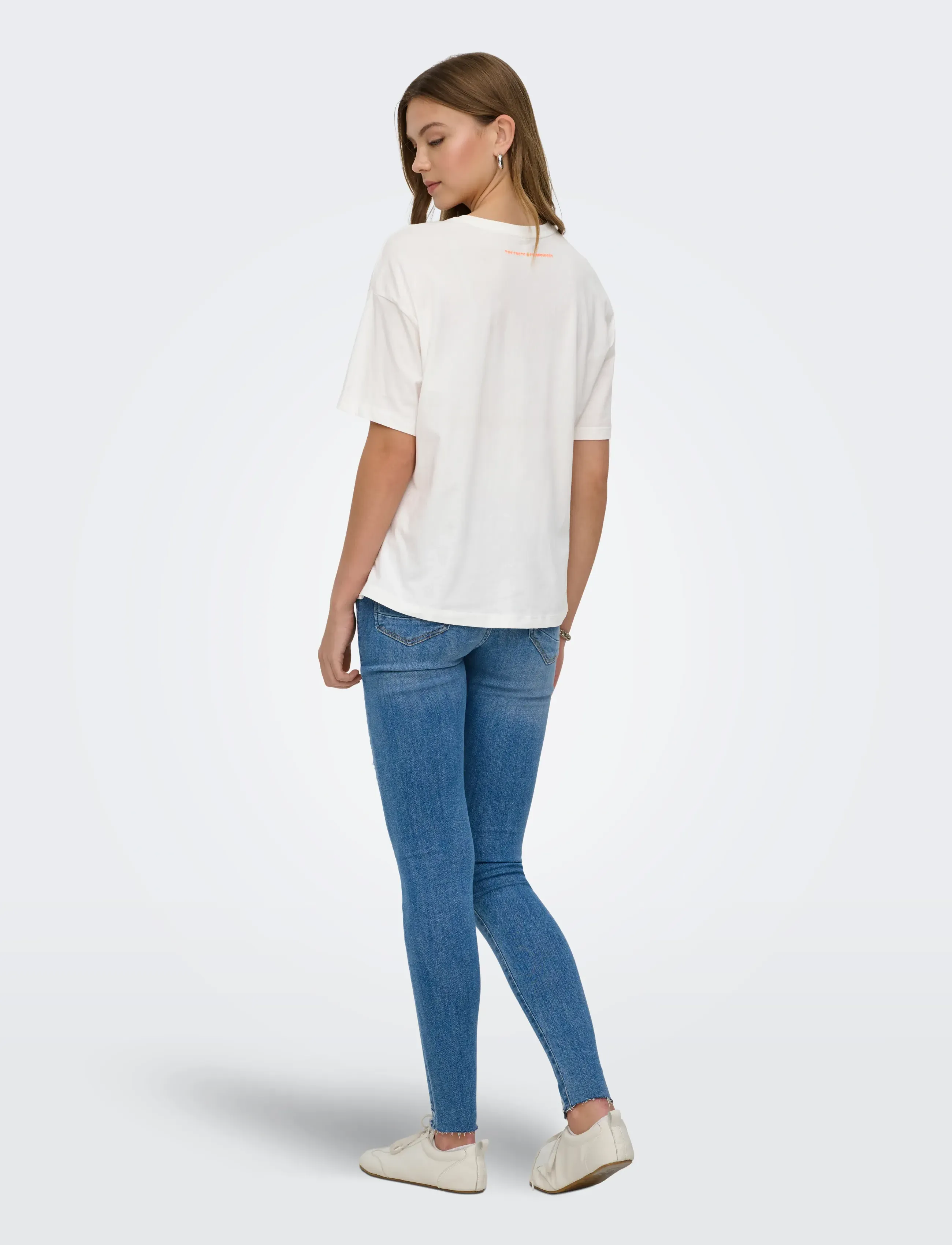 ONLY - ONLBOLETTE S/S TOP BOX CC JRS - laveste priser - cloud dancer - 3