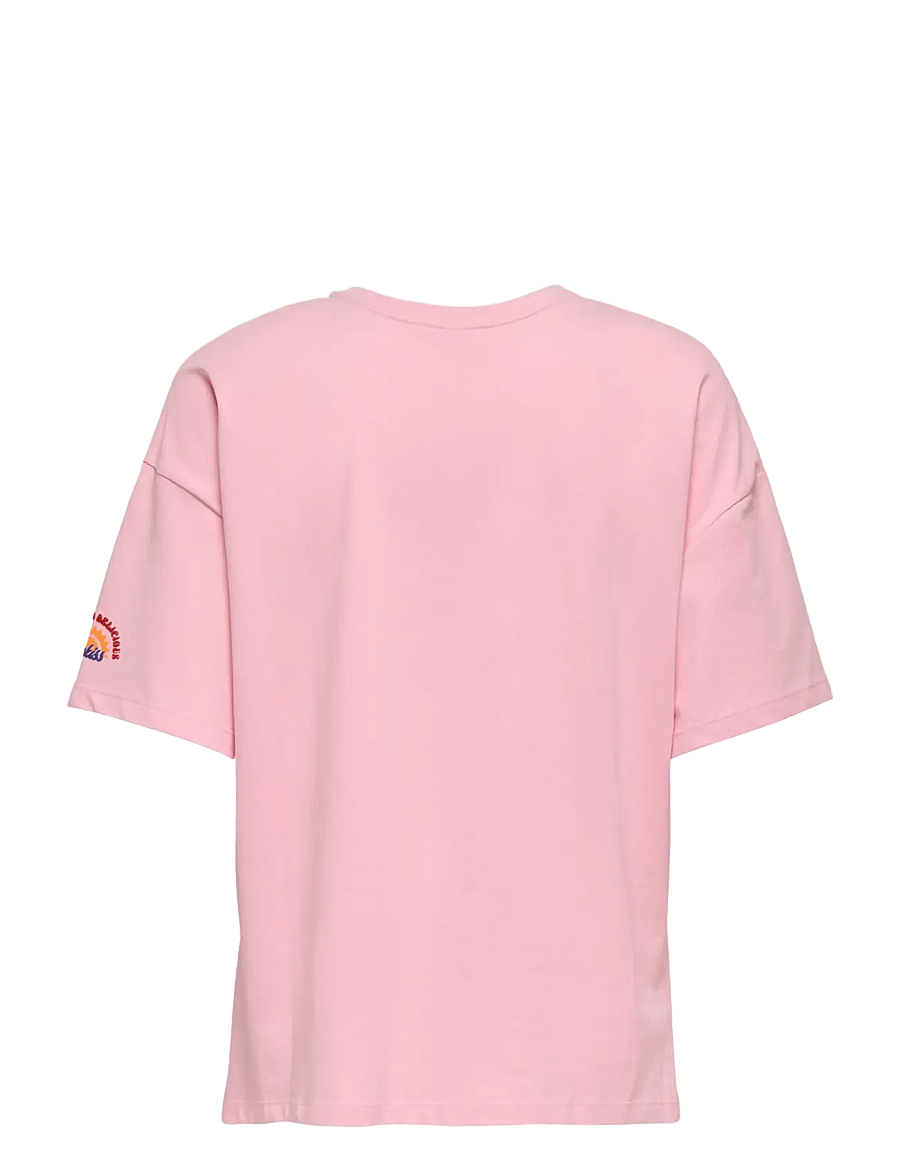 ONLY - ONLBOLETTE S/S TOP BOX CC JRS - t-shirts - romance rose - 2