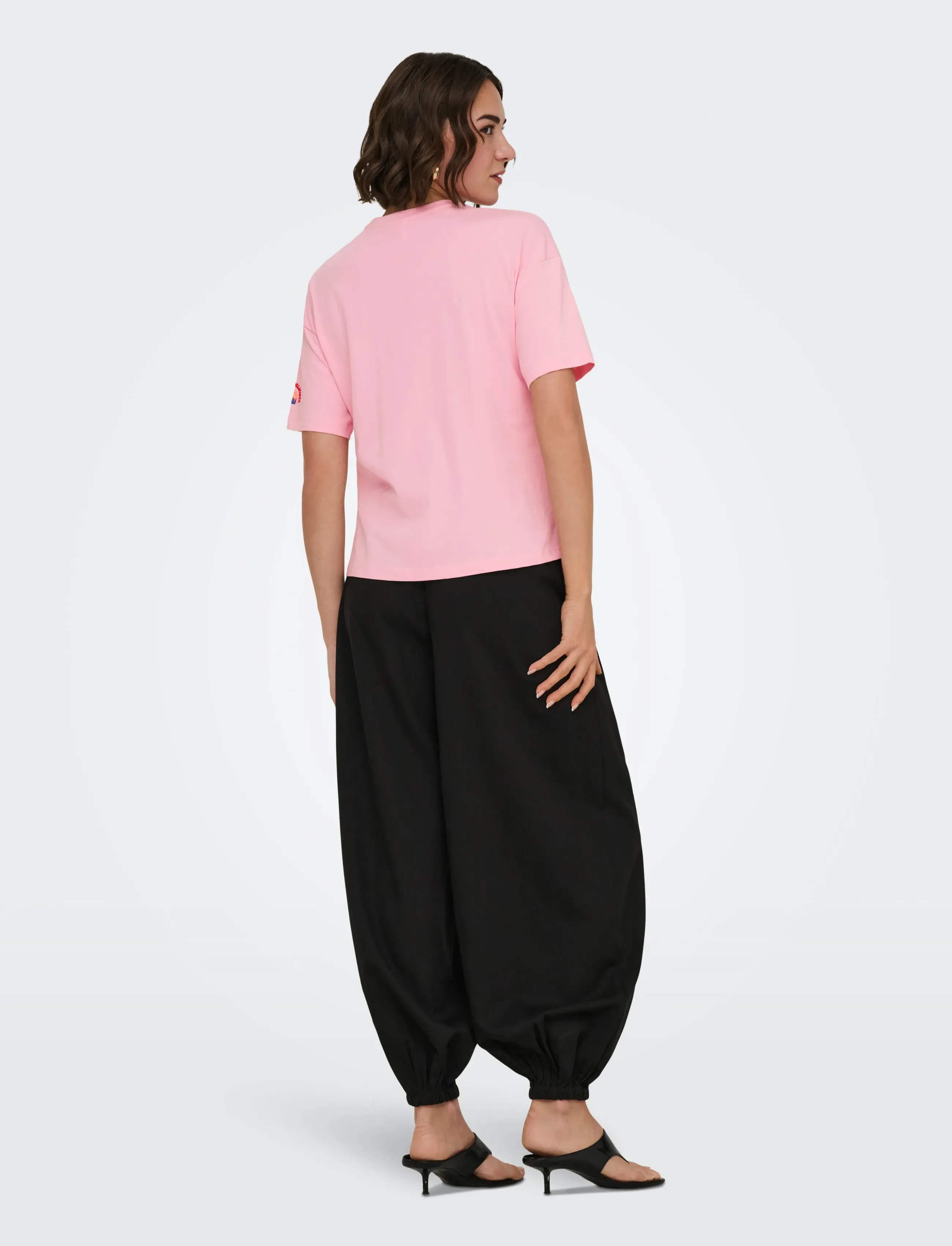ONLY - ONLBOLETTE S/S TOP BOX CC JRS - laveste priser - romance rose - 3