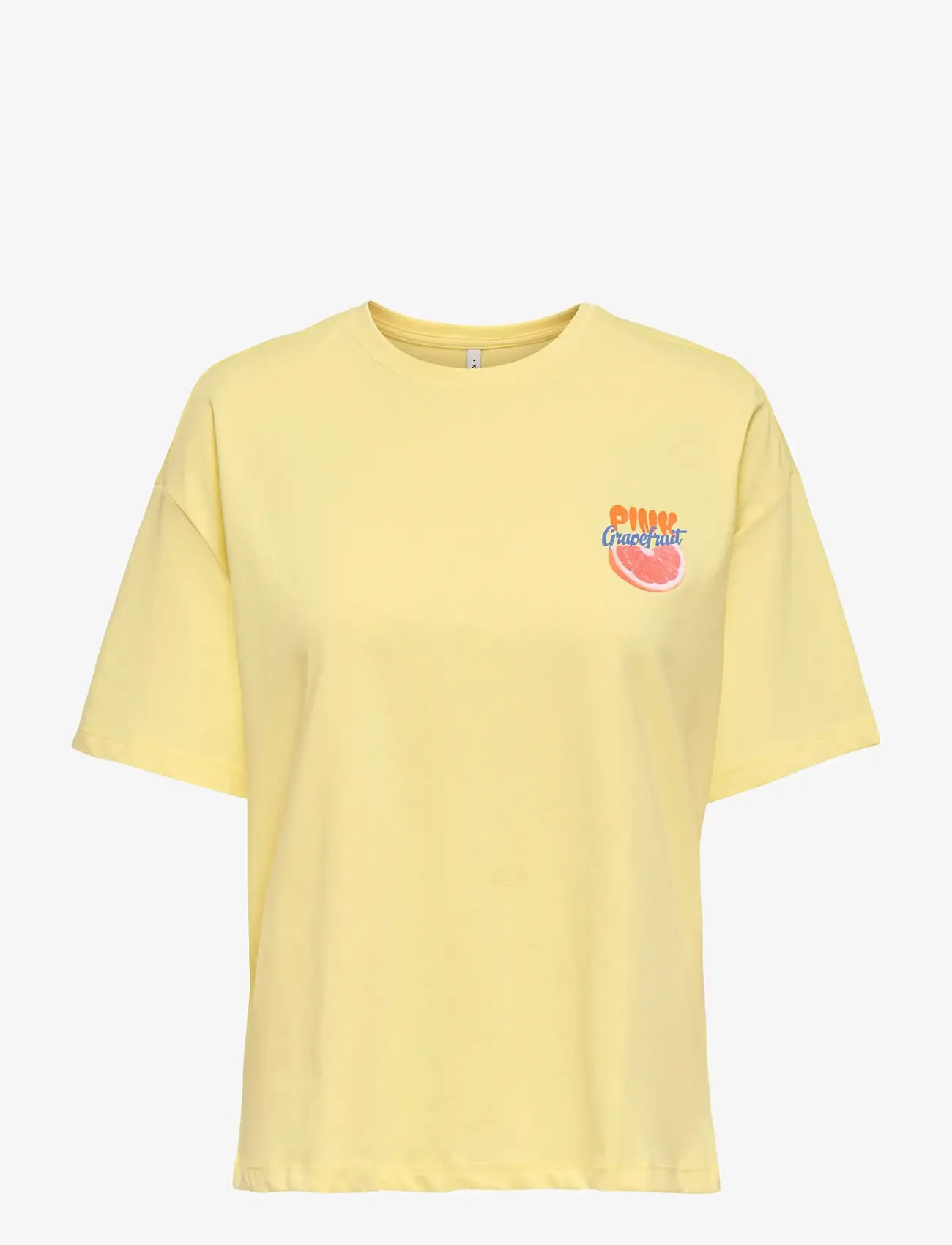 ONLY - ONLBOLETTE S/S TOP BOX CC JRS - t-shirts - sunlight - 1