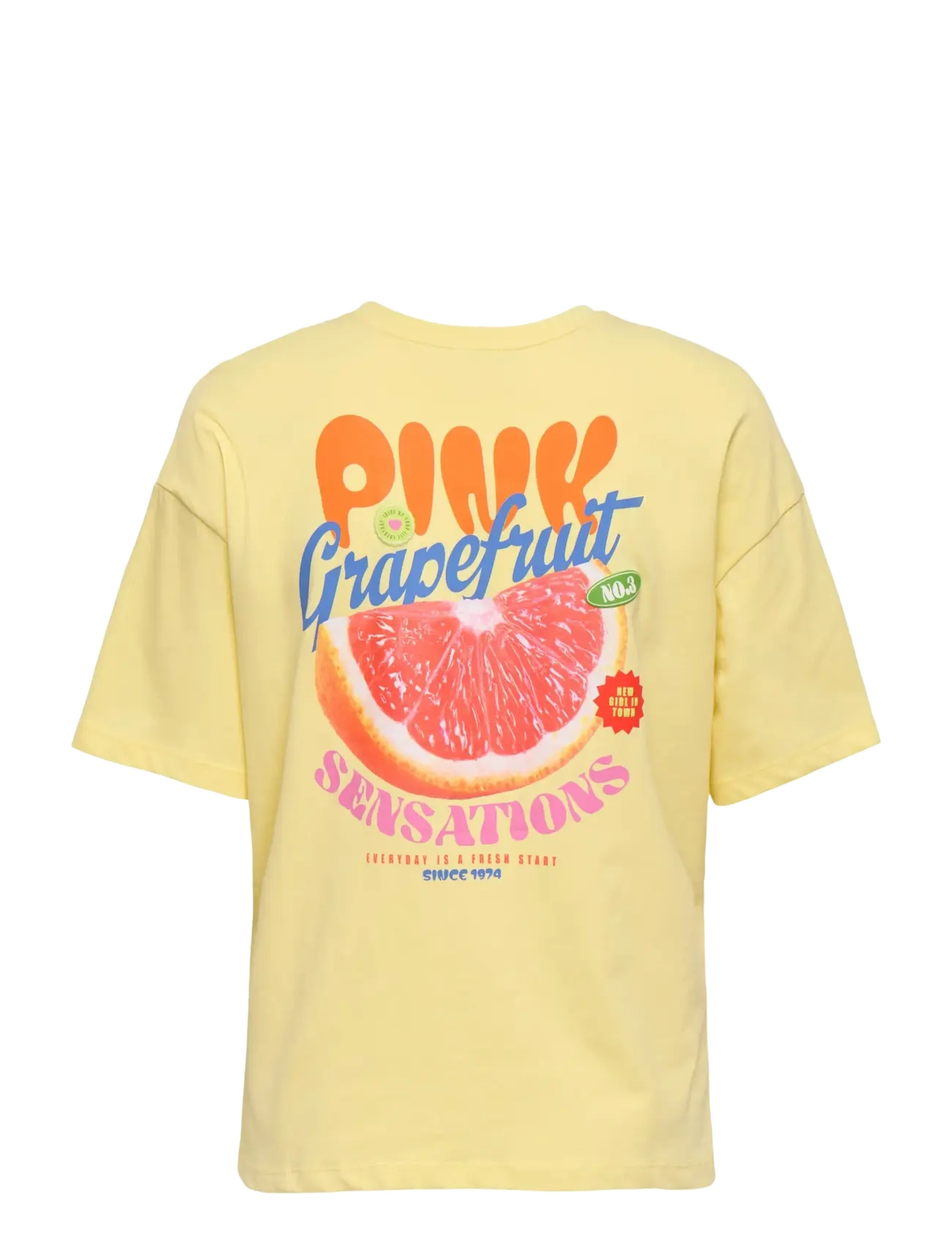 ONLY - ONLBOLETTE S/S TOP BOX CC JRS - t-shirts - sunlight - 2