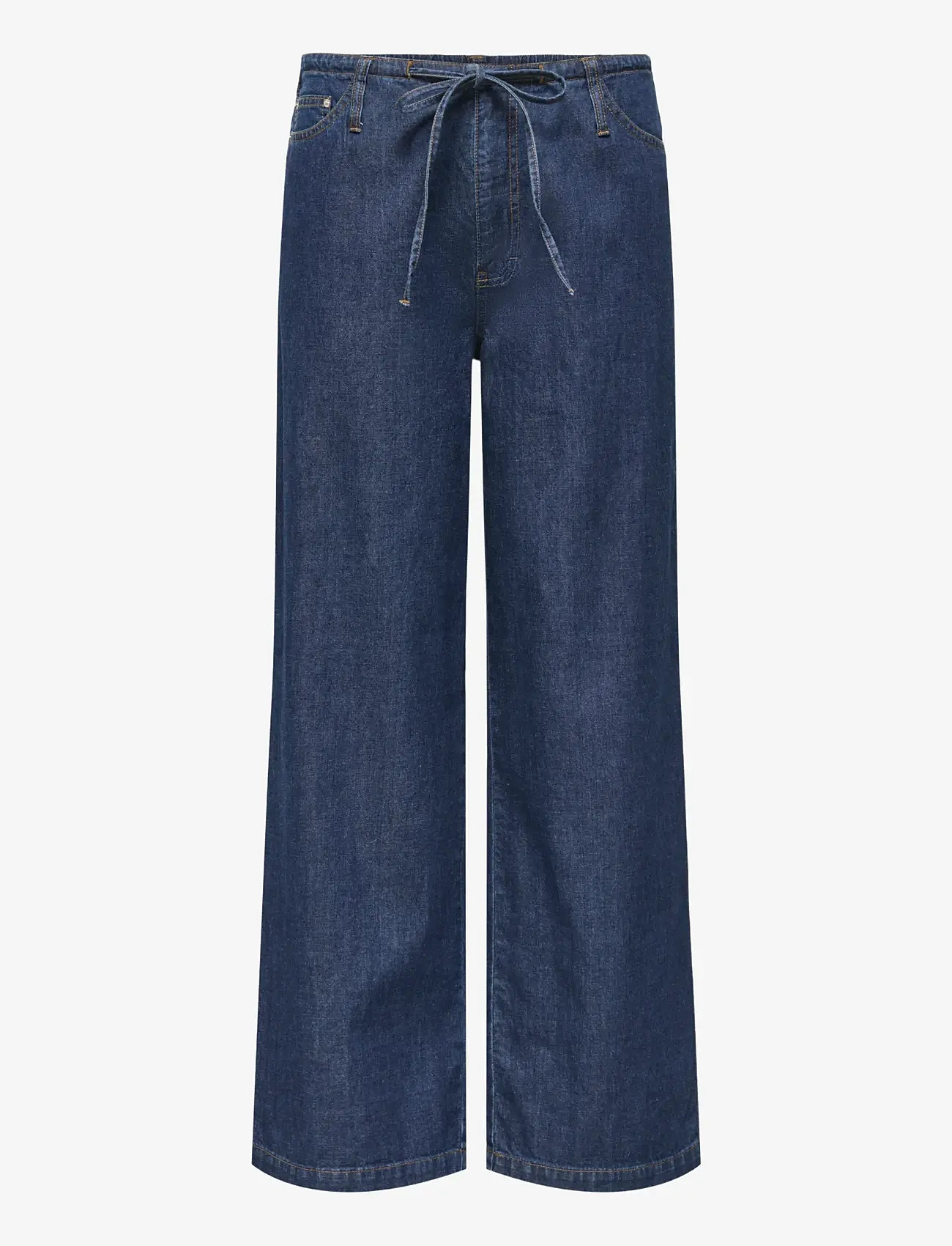 ONLY - ONLMERANO PANTS WVN - laia säärega teksad - blue indigo - 0
