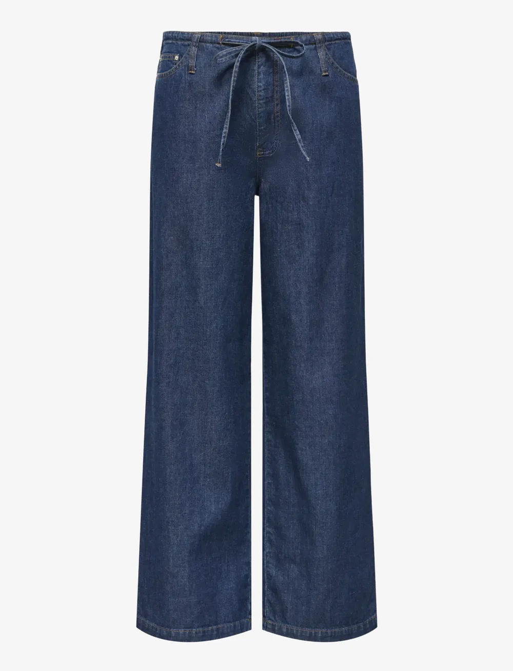 ONLY - ONLMERANO PANTS WVN - brede jeans - blue indigo - 0