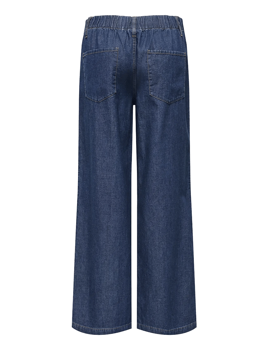 ONLY - ONLMERANO PANTS WVN - blue indigo - 2
