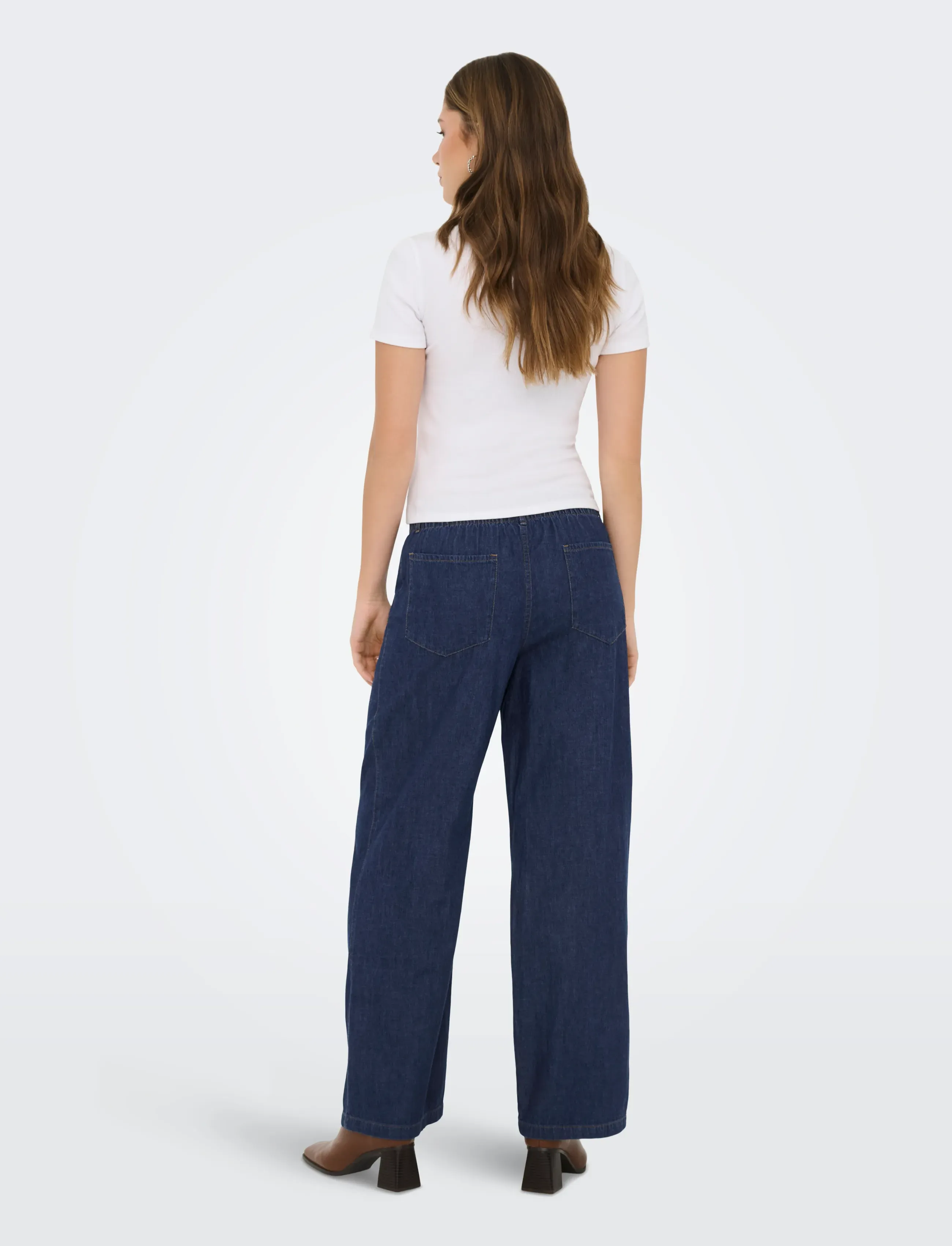 ONLY - ONLMERANO PANTS WVN - blue indigo - 3