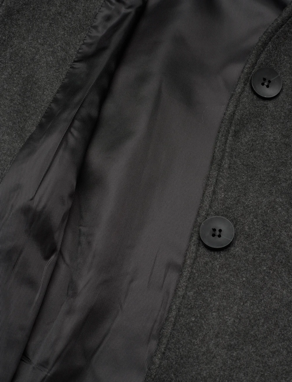 ONLY - ONLNANCY LIFE FITTED COAT OTW - lette frakker - dark grey melange - 3