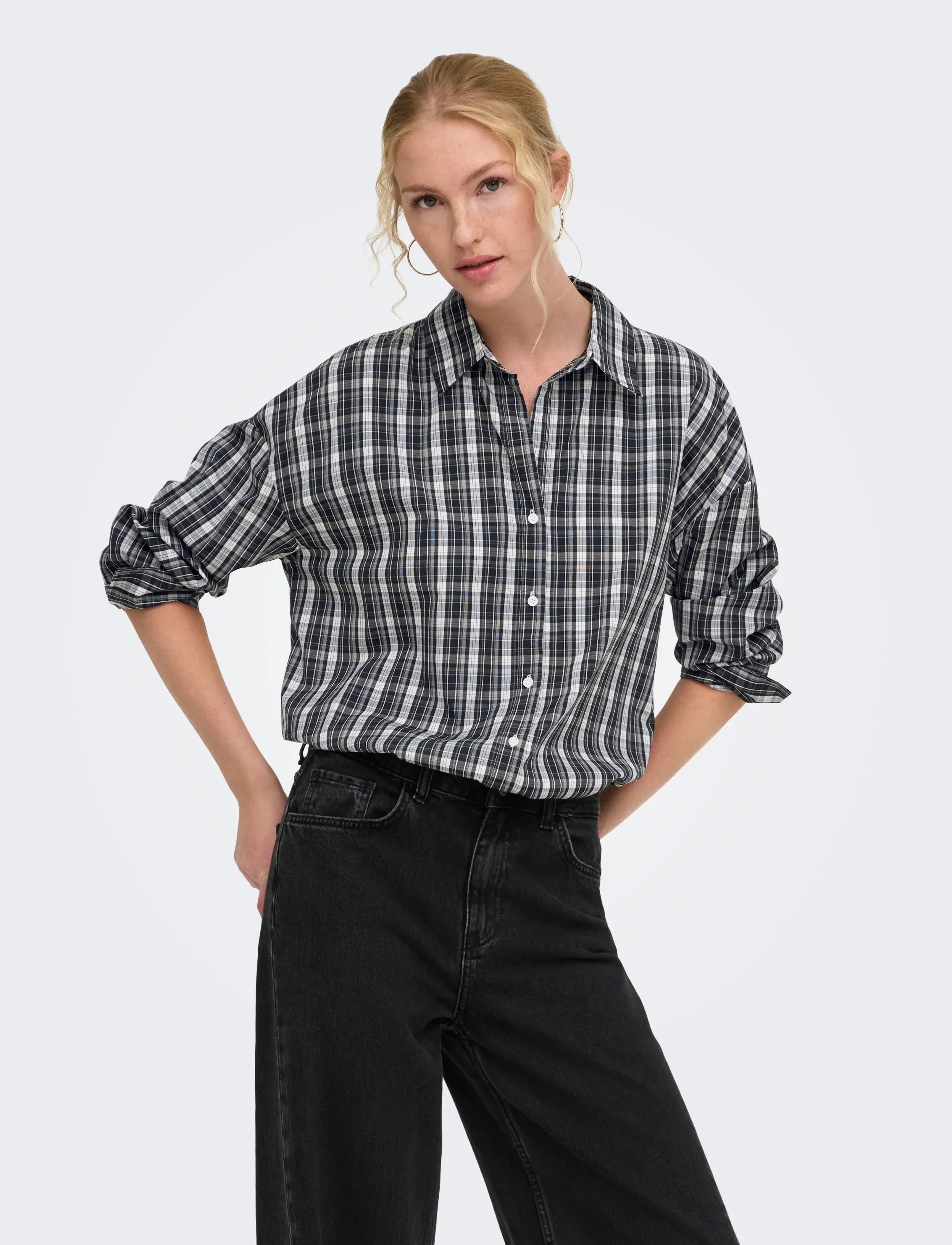 Onloregon Alva Ls Reg Shirt Noos Wvn