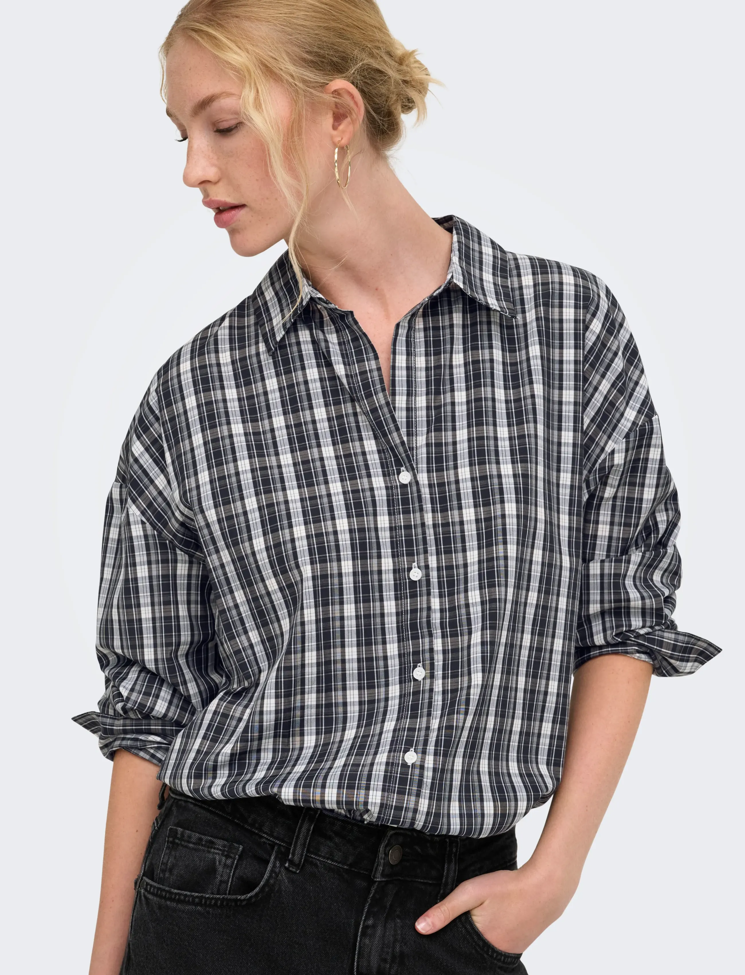 ONLY Onloregon Alva Ls Reg Shirt Noos Wvn skjortor & blusar dam – bild 6