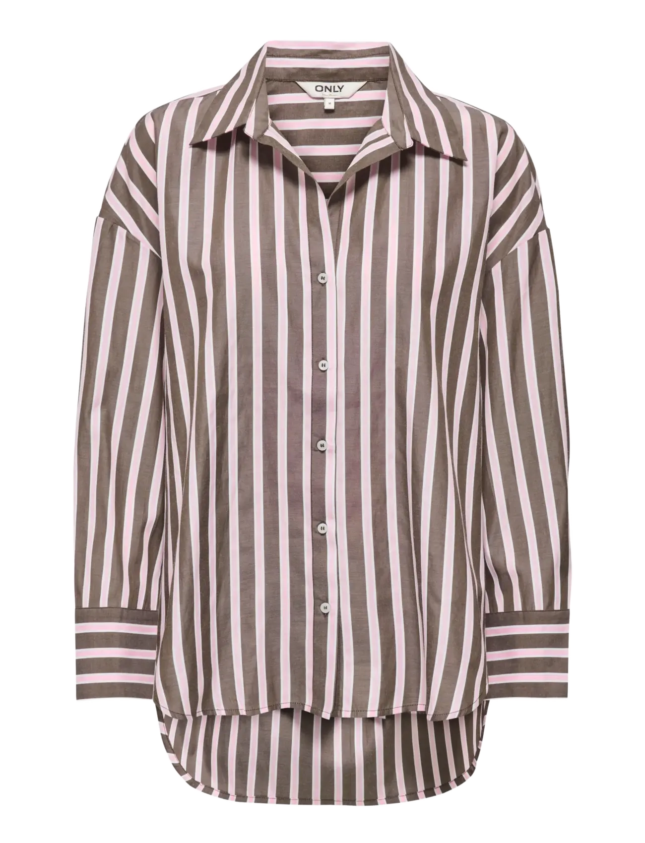 ONLY - ONLOREGON ALVA LS REG SHIRT NOOS WVN - langärmlige hemden - coffee bean - 1