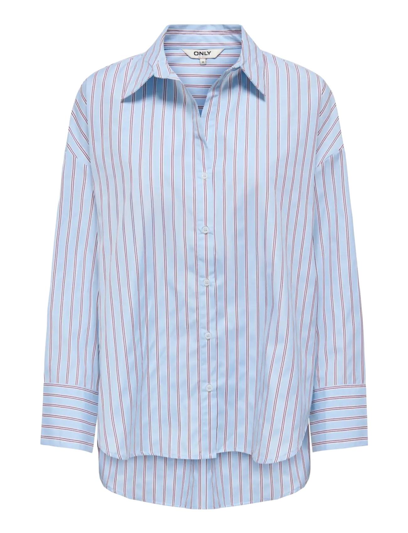 ONLY - ONLOREGON ALVA LS REG SHIRT NOOS WVN - langärmlige hemden - dusty blue - 1