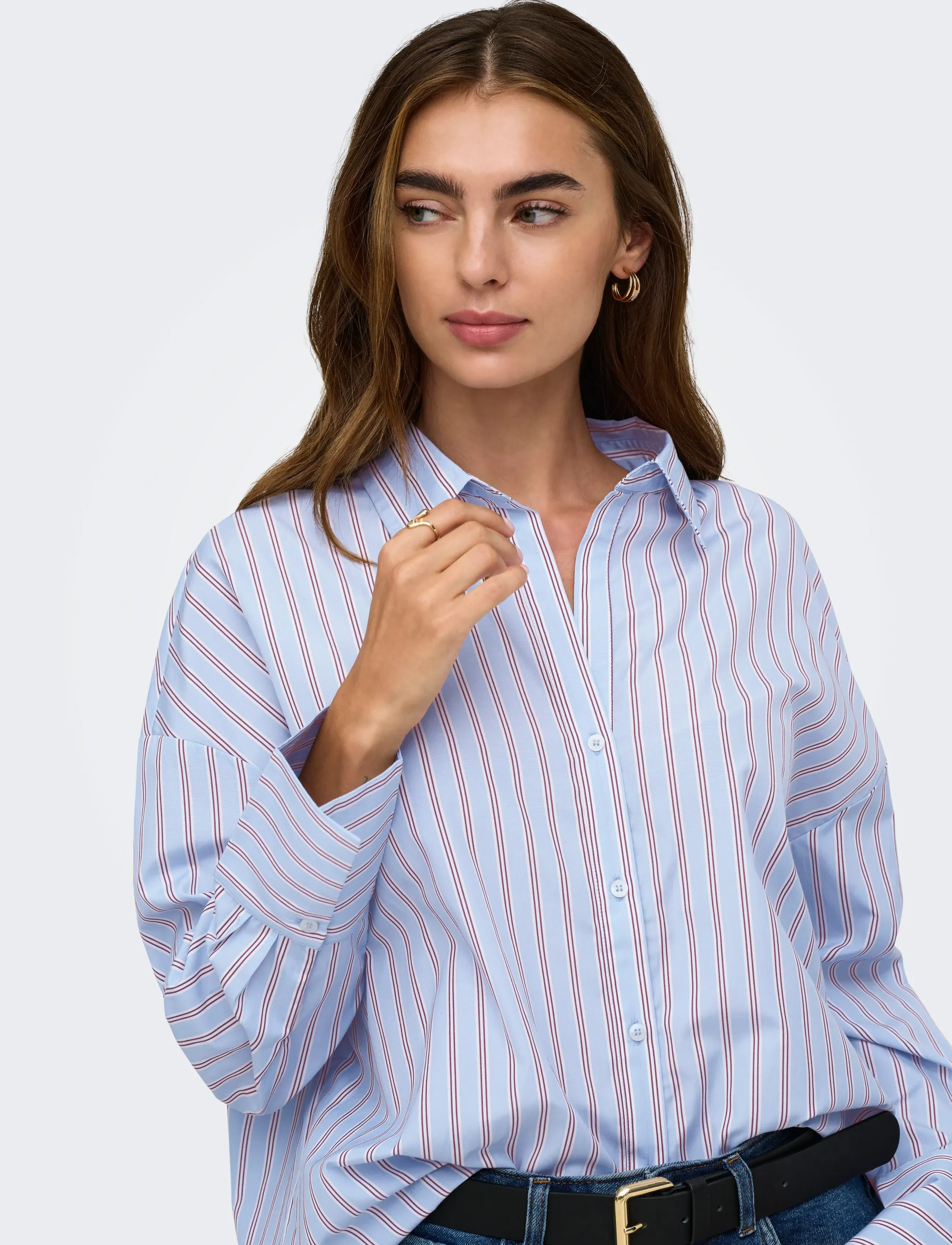 ONLY Onloregon Alva Ls Reg Shirt Noos Wvn skjortor & blusar dam – bild 6
