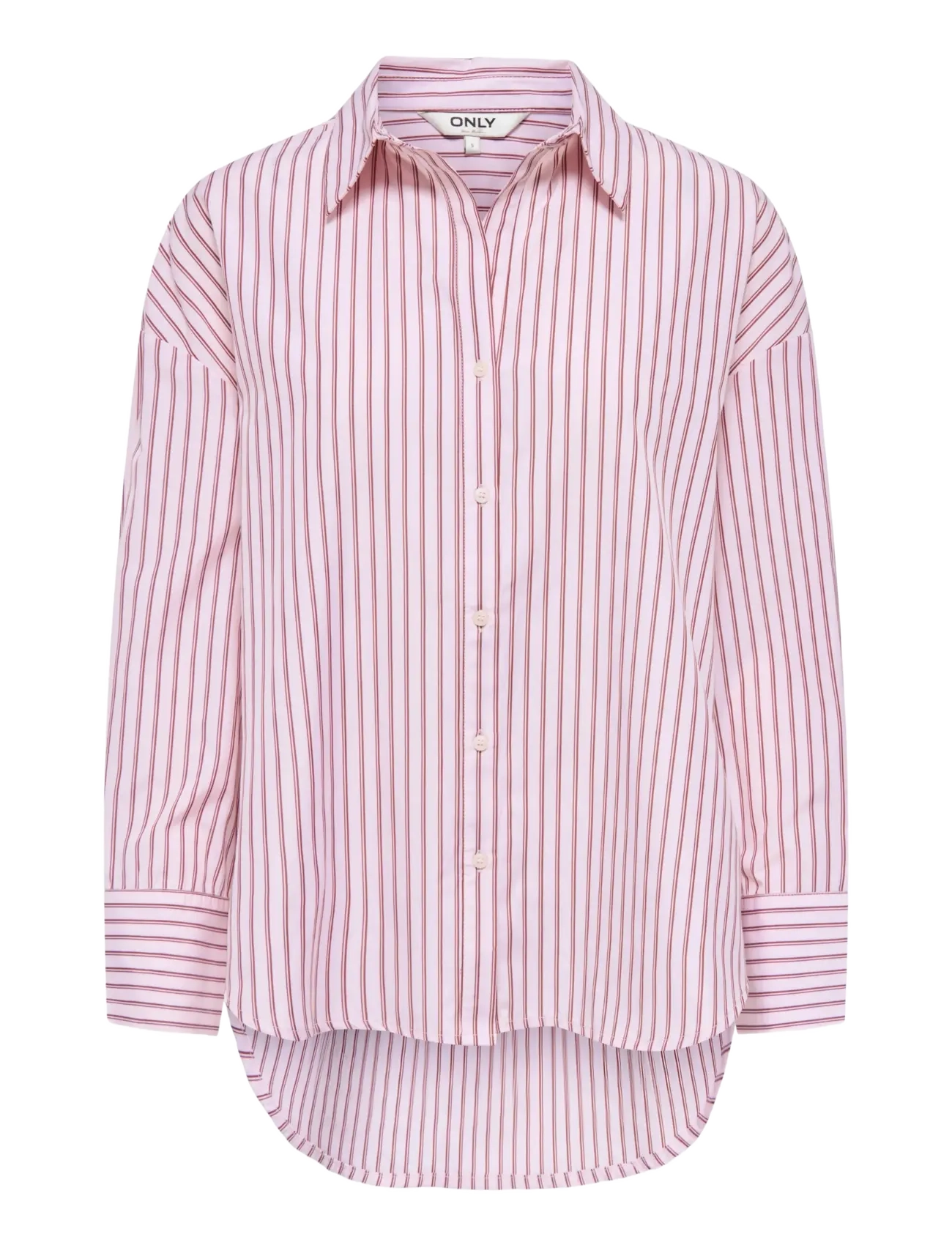 ONLY ONLOREGON ALVA LS REG SHIRT NOOS WVN - Kläder - FUCHSIA PINK / pink/rose