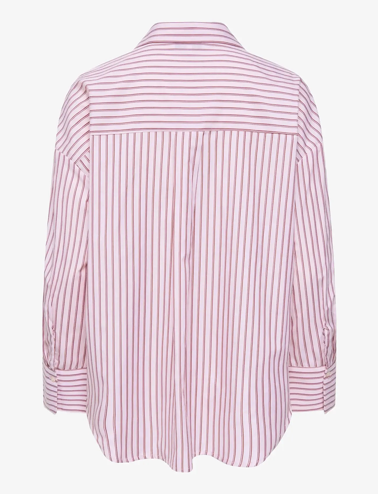 ONLY - ONLOREGON ALVA LS REG SHIRT NOOS WVN - langærmede skjorter - fuchsia pink - 2