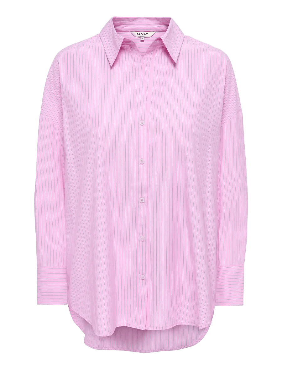 ONLY - ONLOREGON ALVA LS REG SHIRT NOOS WVN - pikkade varrukatega särgid - lilac sachet - 0