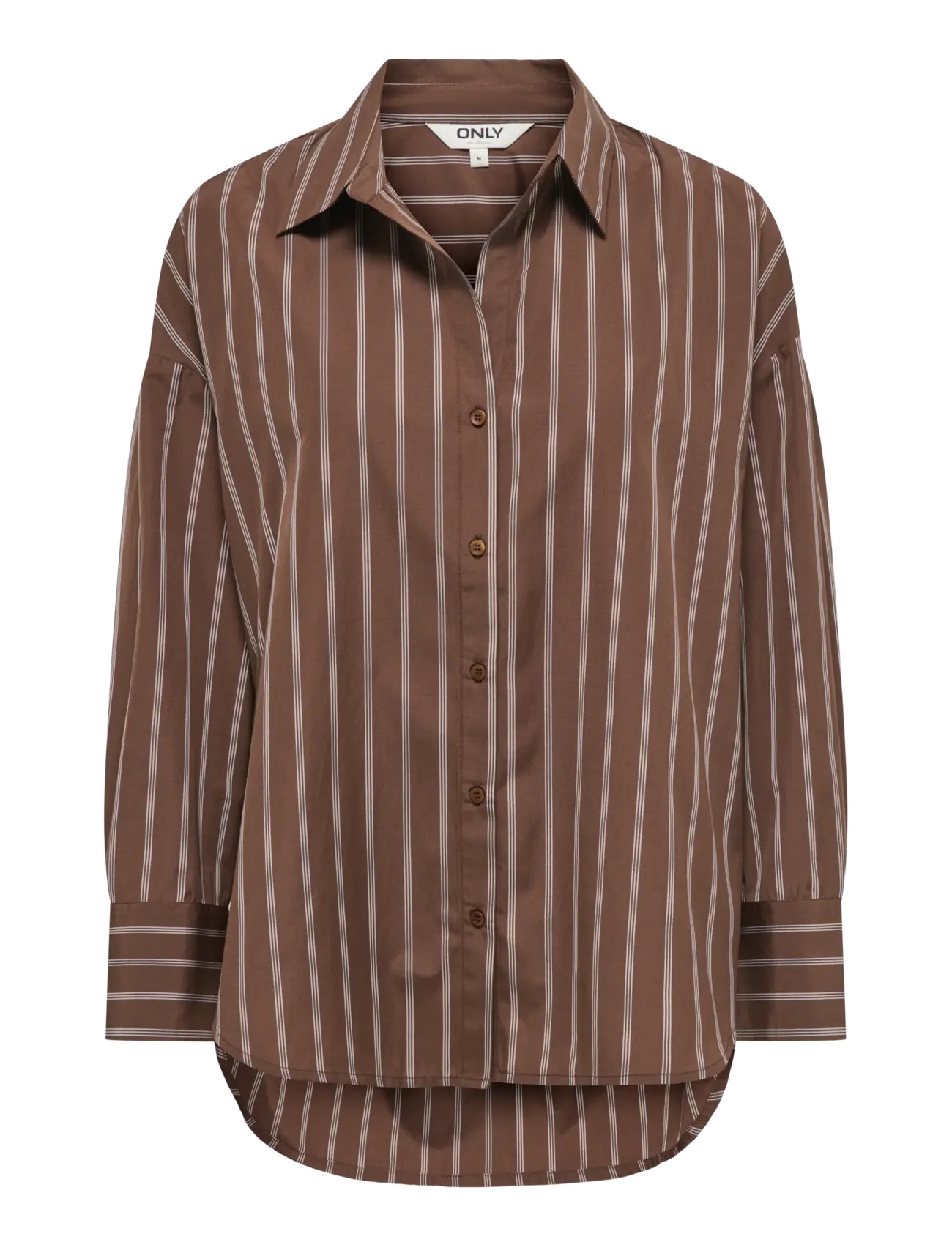 ONLY - ONLOREGON ALVA LS REG SHIRT NOOS WVN - langärmlige hemden - potting soil - 1