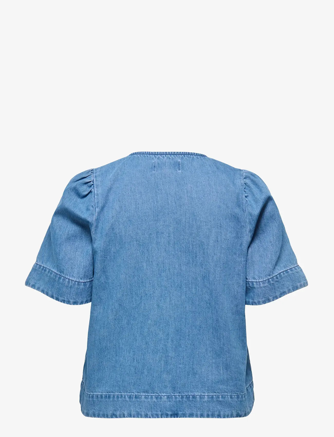 ONLY - ONLASTRA SS DNM SHIRT QYT - jeanshemden - medium blue denim - 2