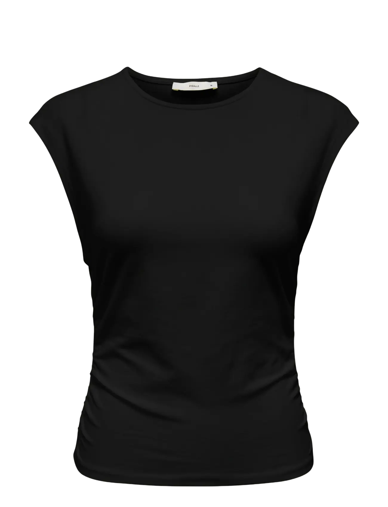 ONLY ONLMIRA CAPSL RUCHING TOP JRS NOOS - ONLY - BLACK / black