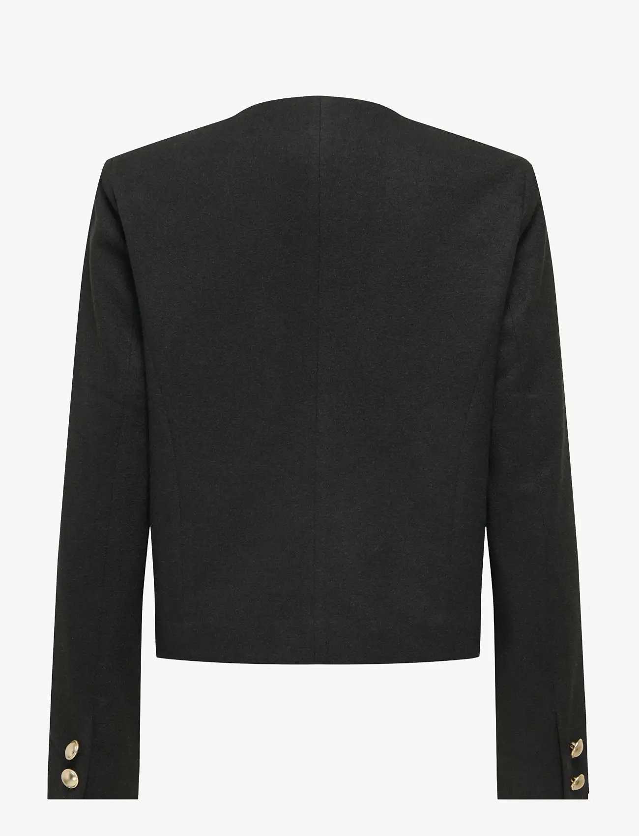 ONLY - ONLMAGGIE CHECK JACKET OTW - korte blazere - black - 1